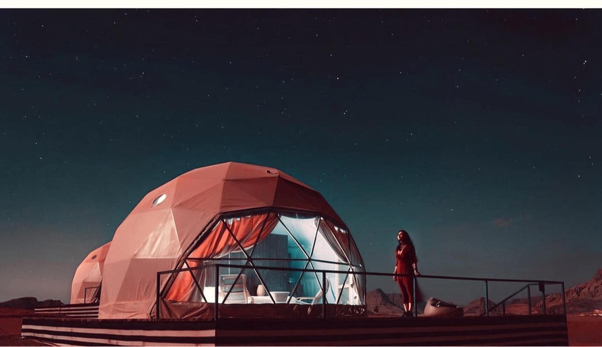 Taj Wadi Rum Camp エクステリア 写真